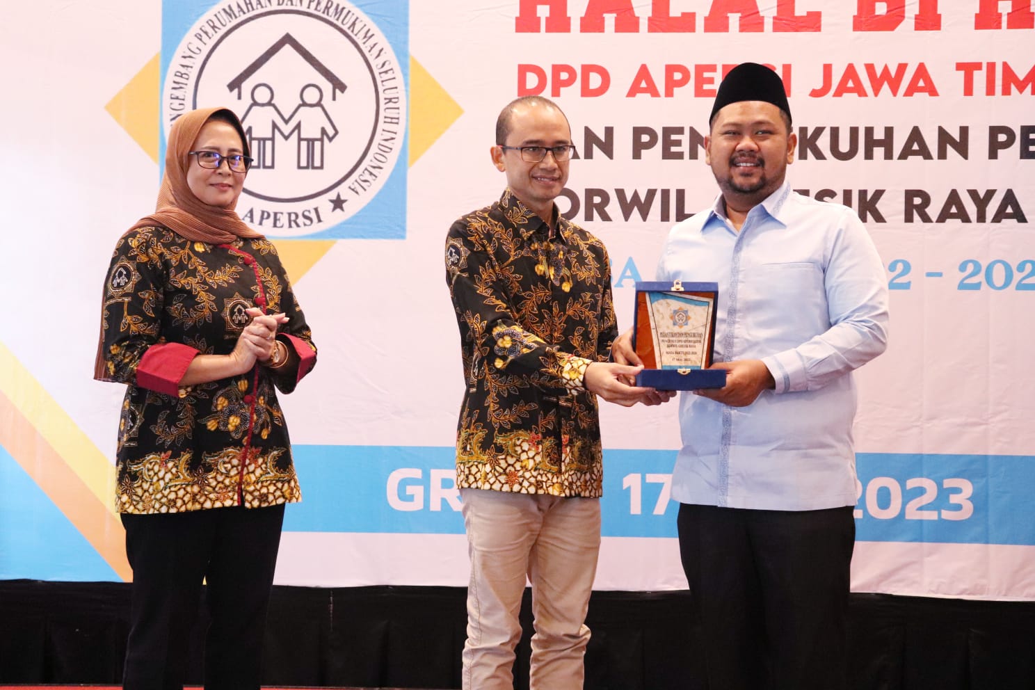 Bupati Gresik Berharap Kehadiran DPD Apersi Membawa Multi Efek Pertumbuhan Ekonomi